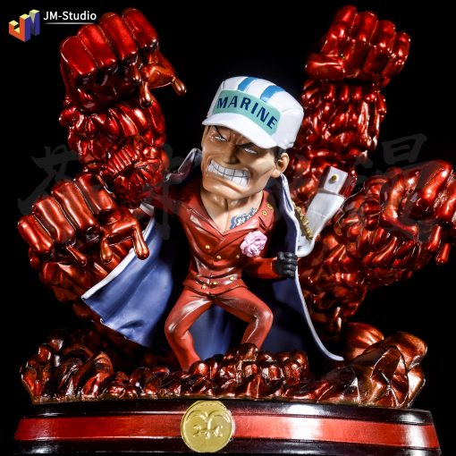 Mô hình Đô đốc hải quân BBT Resin : Akanui, Aokiji, Kizaru, Fujitora One Piece (Bootleg)