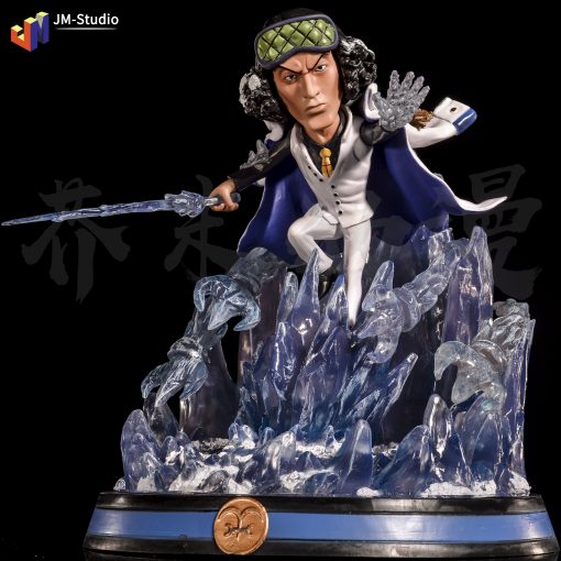 Mô hình Đô đốc hải quân BBT Resin : Akanui, Aokiji, Kizaru, Fujitora One Piece (Bootleg)