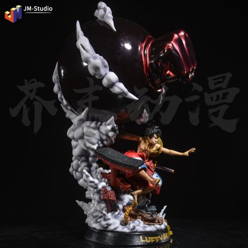 Mô hình Luffy Wano Resin Gear 4 Elephant Gunt One Piece (Bootleg)