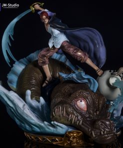 Mô hình Shank Tóc đỏ vs Vua biển Resin One Piece (Bootleg)