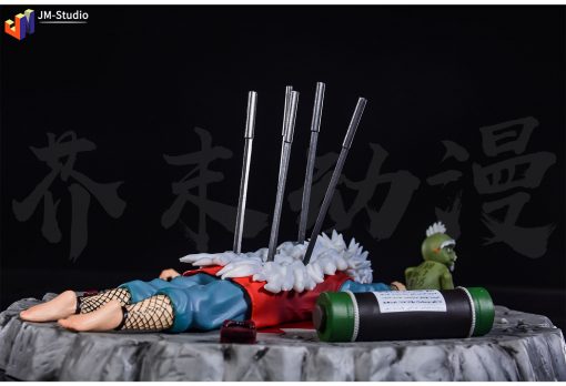 Jiraiya Death Scene - Naruto Resin