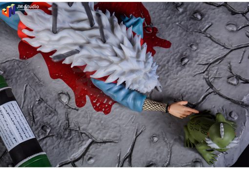 Jiraiya Death Scene - Naruto Resin