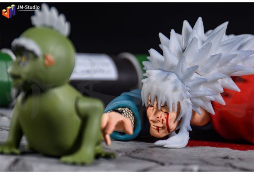 Jiraiya Death Scene - Naruto Resin