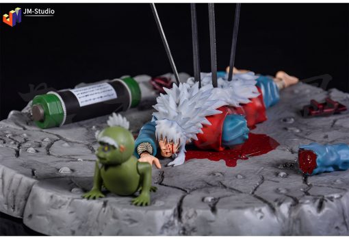 Jiraiya Death Scene - Naruto Resin