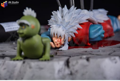 Jiraiya Death Scene - Naruto Resin