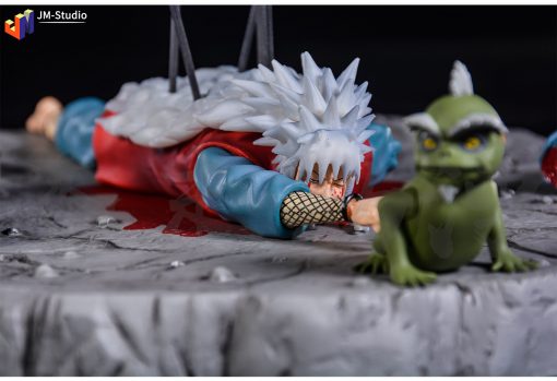 Jiraiya Death Scene - Naruto Resin