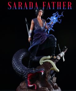 Mô hình Figure Burning Wind Uchiha Sasuke Snake Resin