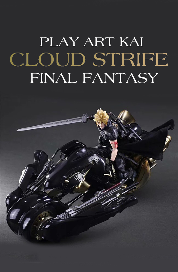  FINAL FANTASY VII ADVENT CHILDREN PLAY ARTS KAI Cloud Strife